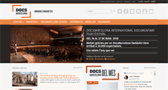 Desktop Screenshot of docsbarcelona.com